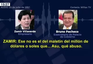 Audio de Pacheco y Villaverde muestra supuestos negociados en ministerios