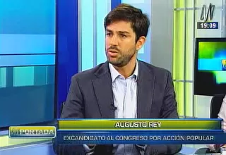 Augusto Rey: Denuncia contra nuevo contralor es una maniobra política