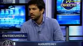 Augusto Rey: Se debe seguir investigando proyecto del bypass de 28 de Julio - Noticias de bypass