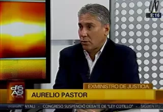 Aurelio Pastor: Nadine Heredia persiste en difamarme