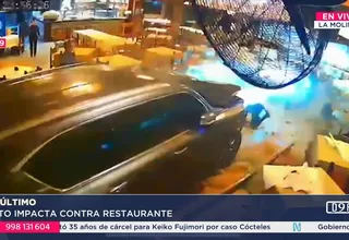 Camioneta se estrella contra restaurante en La Molina y hiere a comensales