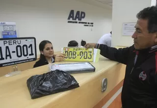 Vehículos particulares deberán cambiar sus placas: ESTE ES EL CRONOGRAMA completo del MTC