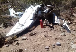 Avioneta cayó en el balneario de Santa María