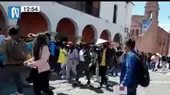 Ayacucho: Alumnos de la Universidad Nacional San Cristóbal llevan a cabo protesta - Noticias de universidades
