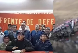 Ayacucho: Convocan a paro de 48 horas por mal estado de la vía Los Libertadores