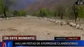 Ayacucho: Policía destruyó dos pistas clandestinas de narcotraficantes - Noticias de pistas-clandestinas