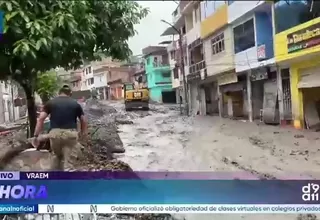 Ayacucho: Río se desborda nuevamente en Ayna y causa inundaciones