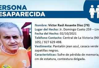 Ayúdalos a volver: Familia busca a hombre de 79 años que sufre pérdida de memoria