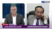 José María Balcázar: "Debe haber reajustes de los ministros" - Noticias de jose-balcazar
