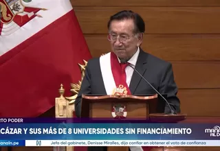 Balcázar y sus más de 8 universidades sin financiamiento