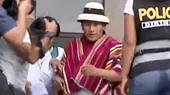 Las Bambas: liberan al líder de la comunidad de Fuerabamba, Gregorio Rojas - Noticias de gregorio-parco