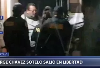 Las Bambas: Jorge Chávez Sotelo salió del penal de Quencoro