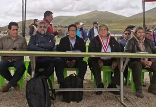 Las Bambas: ministro Zeballos instaló mesa técnica de Justicia y Derechos Humanos