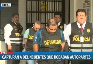 Banda que robaba autopartes se movilizaba en falso taxi