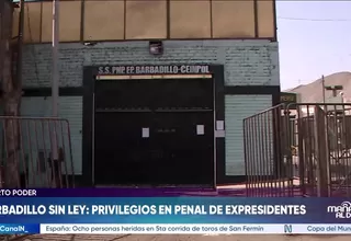 Barbadillo sin ley: Privilegios en penal para expresidentes