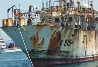 Barcos chinos ingresaron a zonas prohibidas del mar peruano