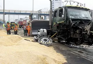 Barranca: al menos 8 heridos tras choque vehicular en la Panamaricana Norte