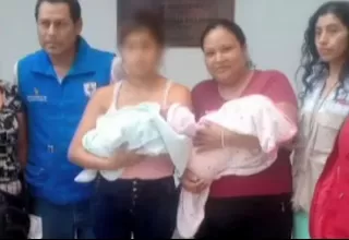 Bebés intercambiadas en hospital de Barranca fueron entregadas a sus madres biológicas