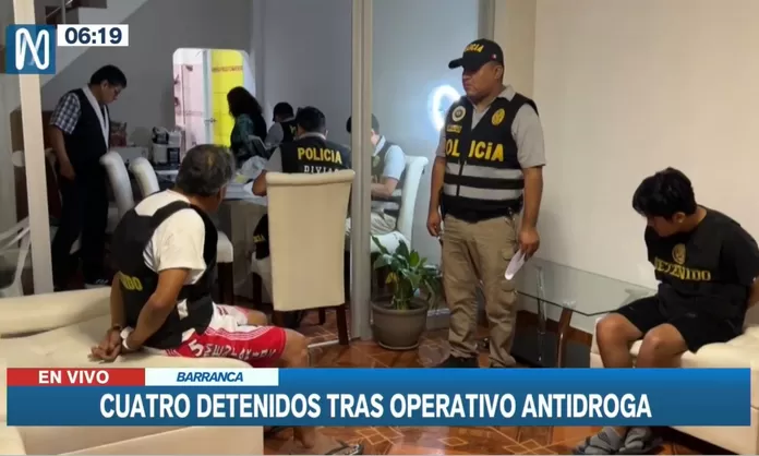 Barranca: Cuatro Detenidos Dejó Operativo Antidroga | Canal N