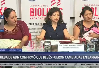 Barranca: prueba de ADN confirma que bebés fueron cambiadas en hospital