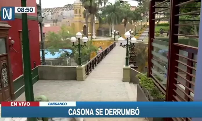 Barranco Acceso A Puente De Los Suspiros Permanecer Cerrado Por Dos