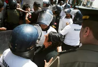 Barranco: enfrentamientos entre Policía y trabajadores de restaurante por desalojo