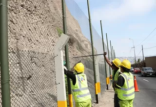 Barranco espera que Lima termine proceso de licitación para enmallado de la Costa Verde