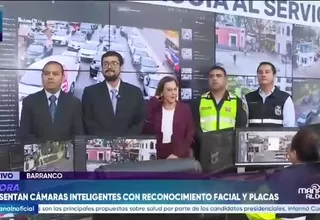 Barranco implementa 115 cámaras de videovigilancia