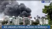 Incendio en un colegio de Barranco movilizó a seis unidades de bomberos - Noticias de barranco