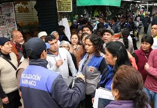 Barranco: mercado N°2 fue clausurado temporalmente por inseguro