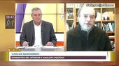 Carlos Basombrío: "Estamos en una especie de locura colectiva de minorías exaltadas" - Noticias de colectivos