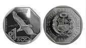 BCR lanza moneda de S/1 alusiva al cóndor andino - Noticias de condor