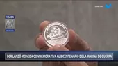 BCR lanza moneda de plata por el bicentenario de la Marina de Guerra del Perú - Noticias de guerra