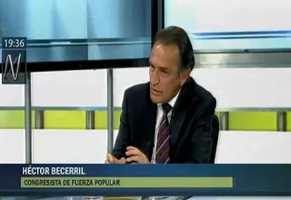 Becerril: Este jueves solicitaré que Giuffra sea incluido en acusación constitucional 