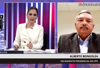 Beingolea: Llamé a los candidatos presidenciales desplazados para juntos tener una plataforma de centro