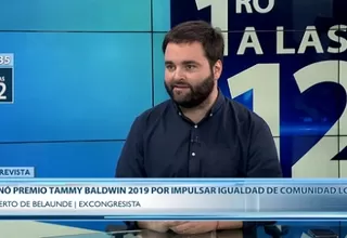 De Belaunde: La visibilidad LGTB es fundamental en nuestra sociedad