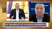 Luis Benavente sobre el Congreso: "La cosa se inclinará a un dominio de Perú Libre" - Noticias de cristian-benavente