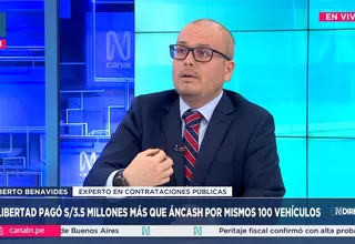 Benavides alerta sobre fraccionamiento en compras regionales