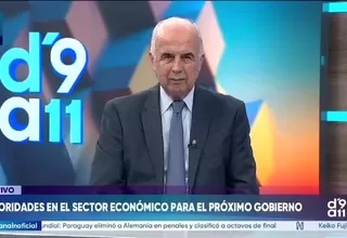 Benavides: Ratificar a Julio Velarde debe ser la primera decisión económica de Keiko Fujimori