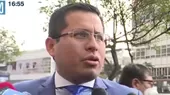 Benji Espinoza: Prisión preventiva para primera dama es injustificado - Noticias de primera-dama
