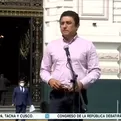 Bermejo tras reunión de Cerrón con Castillo: Cuando hay muertos aparecen los gallinazos, ya hay gente rondando Palacio de Gobierno