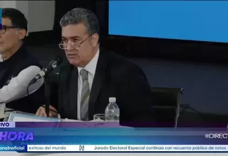 Bernardo Pachas: “Estamos enfocados en cumplir cronograma electoral”