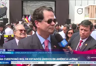 Embajador Bernie Navarro: “Nunca pediríamos a un país que cambie las leyes” por un contrato