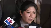 Betssy Chávez: Descartamos la segunda cuestión de confianza - Noticias de renato-cisneros