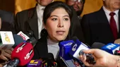 Betssy Chávez entregó pasaporte diplomático y pidió reforzar su seguridad tras viajar a Tacna - Noticias de accidente-en-jorge-chavez