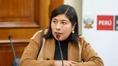 Betssy Chávez: No tenemos la intención de una segunda cuestión de confianza  - Noticias de casas-de-cambio