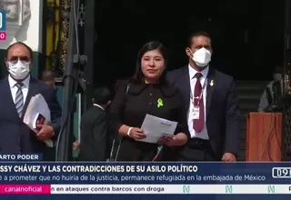 Betssy Chávez se refugia en Embajada de México sin salvoconducto