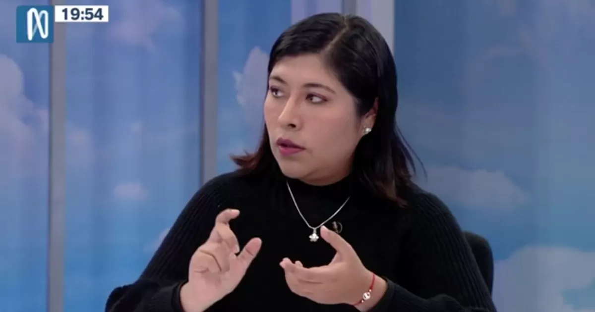 Betssy Chávez sobre Código Laboral: “Quieren sacarme para que el tema no se discuta”