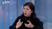 Betssy Chávez sobre Código Laboral: “Quieren sacarme para que el tema no se discuta” - Noticias de 