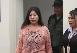 Betssy Chávez es trasladada al hospital por huelga de hambre seca